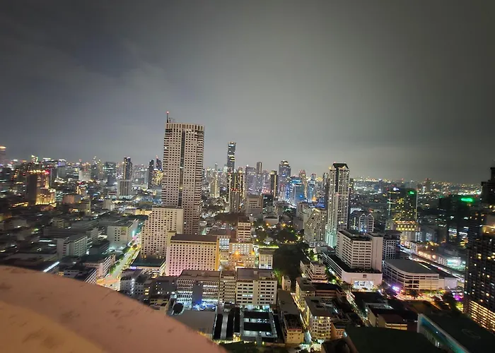 Selfcheckin The Statetower View Silom High Floor Near Bts With Individual Hi-speed Wifi * 曼谷